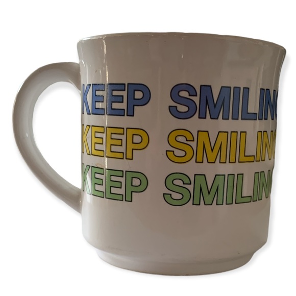 Sandra Boynton Keep Smiling Coffee Mug Cup - Picture 2 of 2